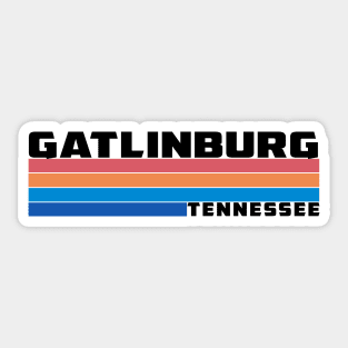 Gatlinburg Tennessee Great Smoky Mountains National Park Sticker